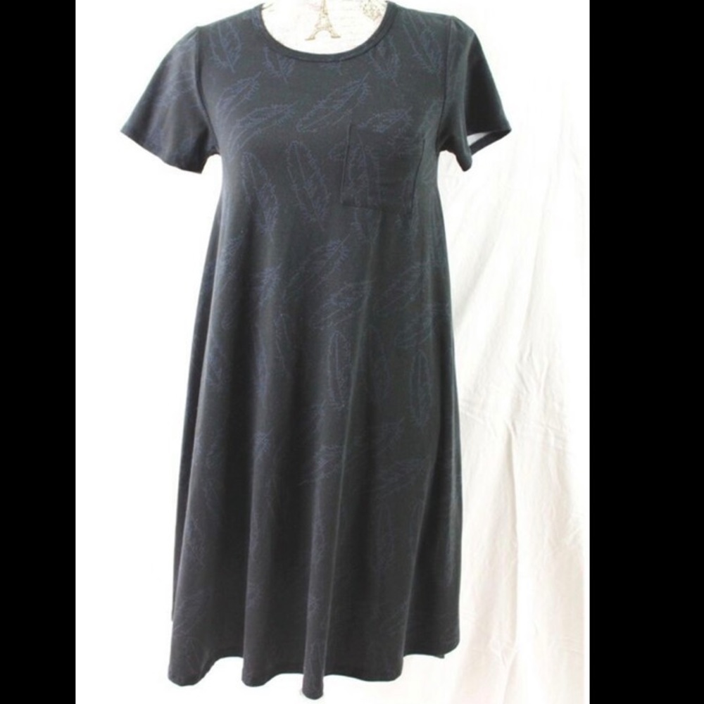 Black Lularoe Carly Dress